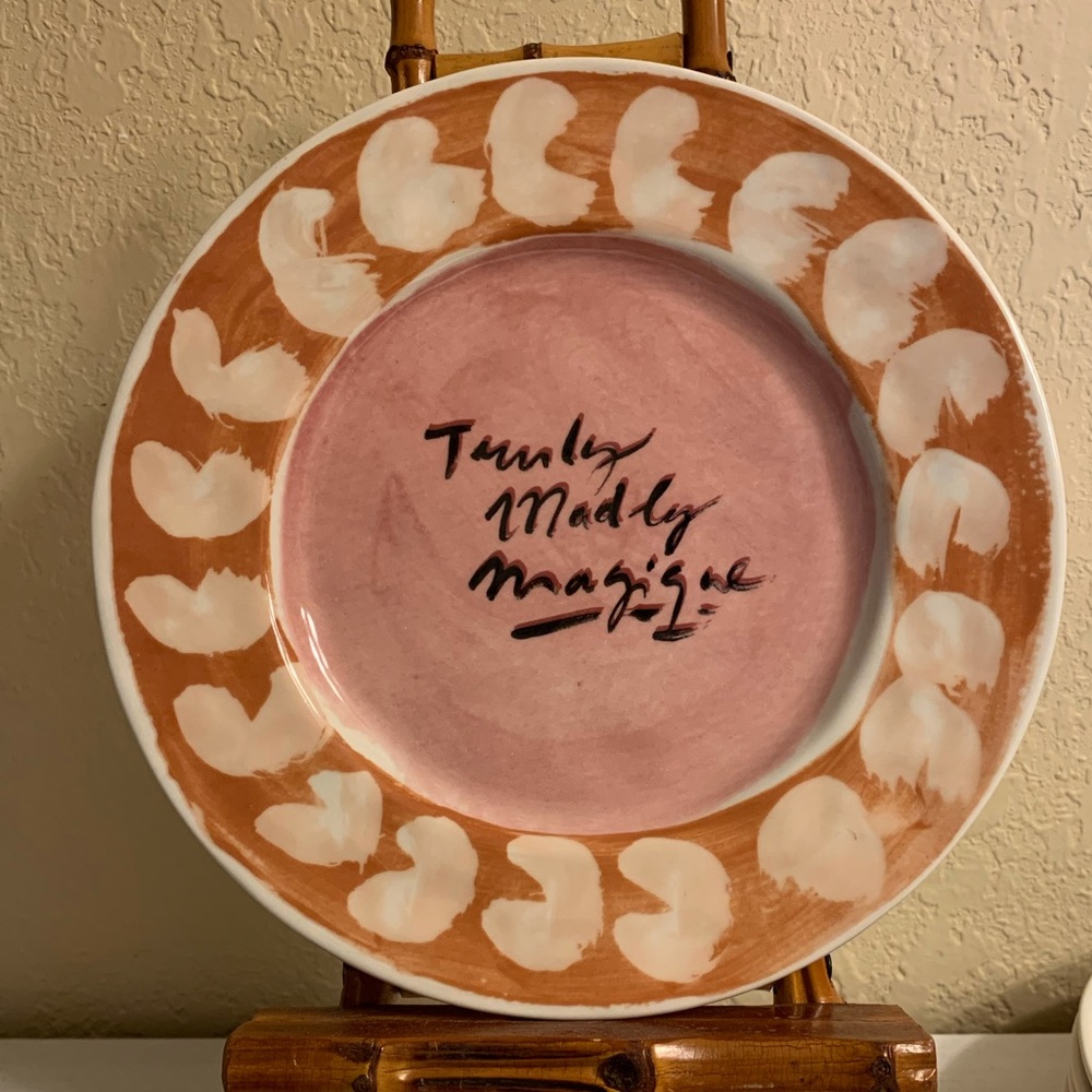 Anthropologie Hotel Magique Melange Dessert Plate